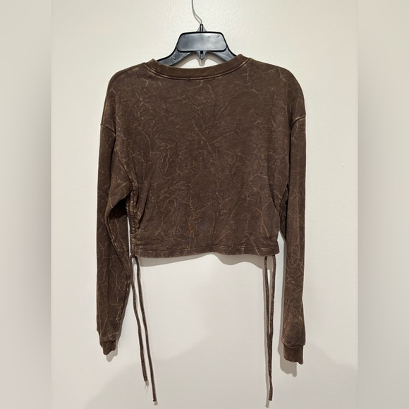 Forever 21 Brown long sleeve top - Picture 3 of 3